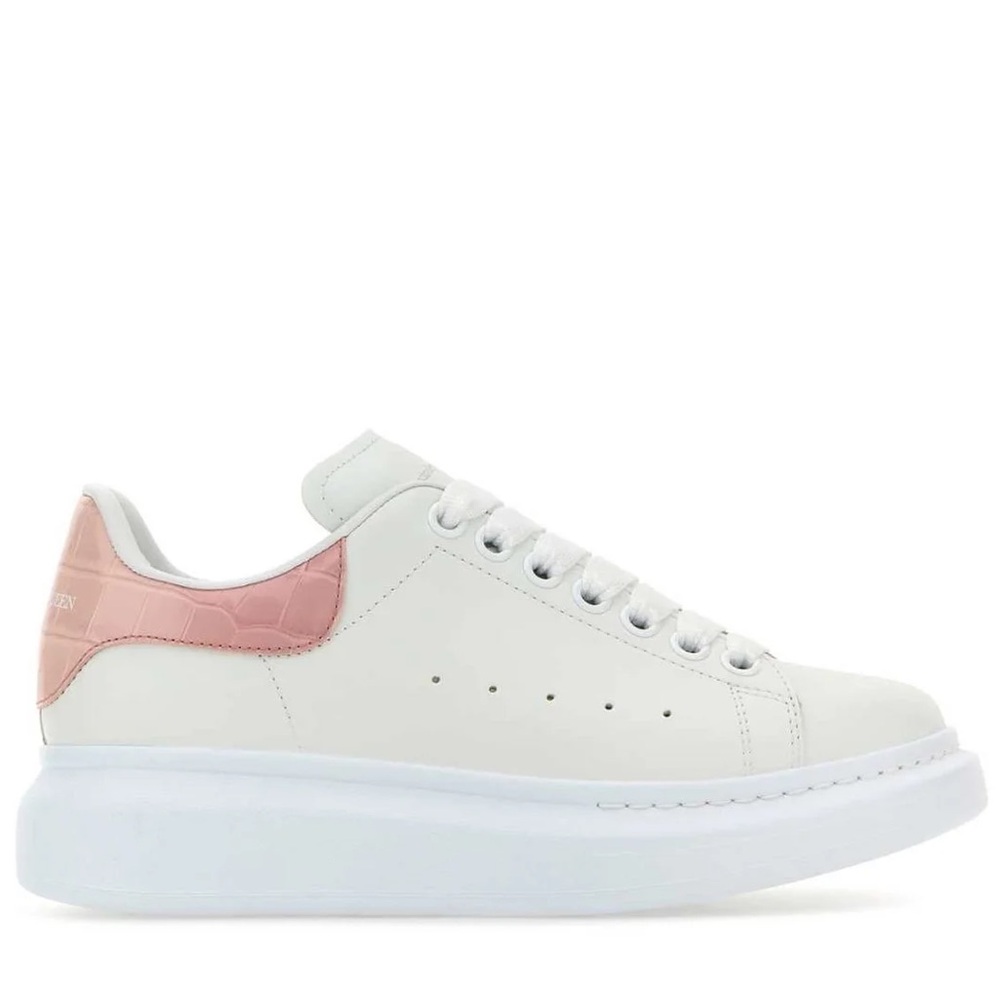 Alexander wang White and Pink croc sneakers